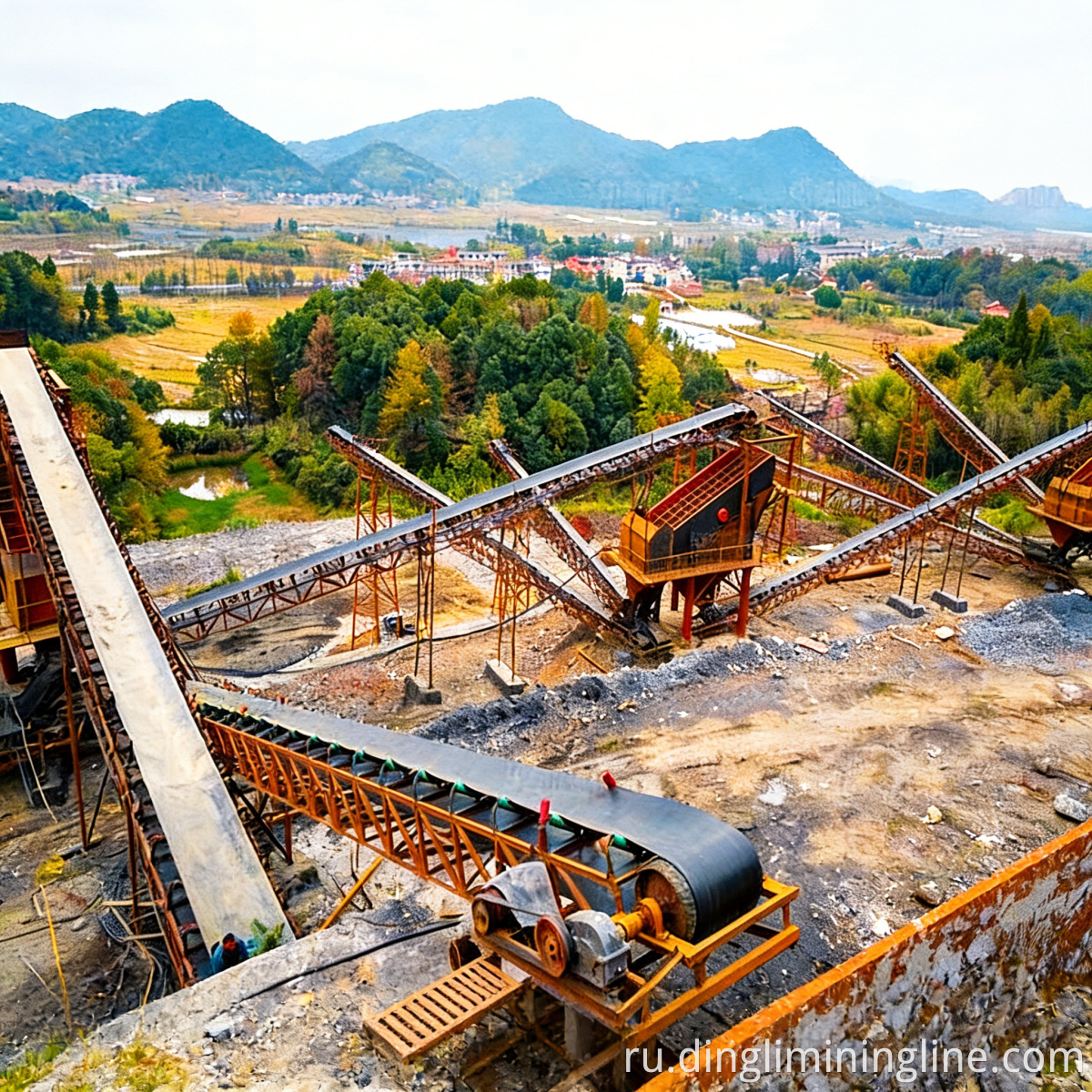 Mini Aggregate Production Line